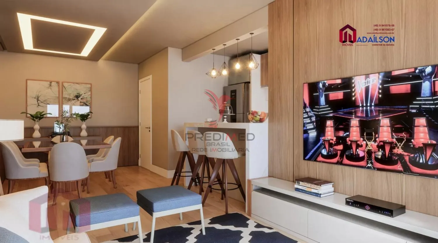 Imagem RESIDENCIAL ALLURE HOME R$ 699.900,00 138 metros privativos 2 Quartos com Hobby box SJ SC