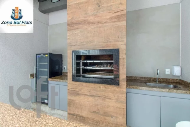Imagem Apartamento à Venda Na Vila Gumercindo Com 3 Suítes e 3 Vagas - Varanda Gourmet