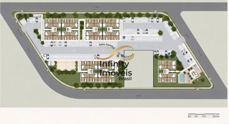 Imagem Residencial Jardins das Oliveiras - Apartamento à venda no bairro Arvoredo 2ª Seção - Contagem/MG