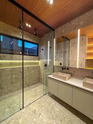 Imagem Casa de condomínio à venda, no Residencial Olivito, em Franca, Residencial Olivito, com 3 quartos, 226m2