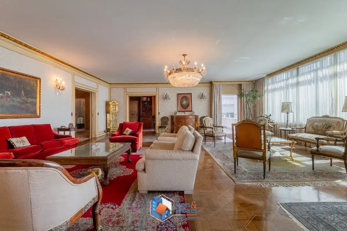 Imagem Apartamento para venda em Higienópolis com 4 quartos, sendo 2 suítes, 452m²