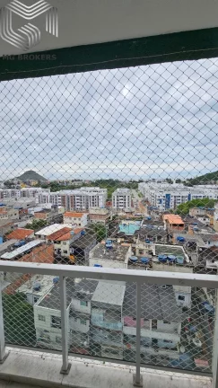 Imagem Apartamento à venda no Recreio dos Bandeirantes, Rio de Janeiro-RJ: 2 quartos, 1 suíte, 1 sala, 2 banheiros, 1 vaga, prédio com lazer