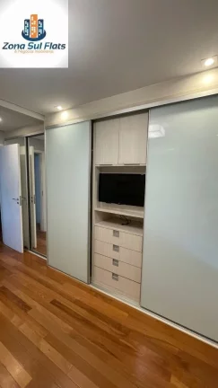 Imagem Apartamento Mobiliado à Venda Na Vila Olímpia Com 2 Dormitórios Sendo 1 Suíte e 1 Vaga