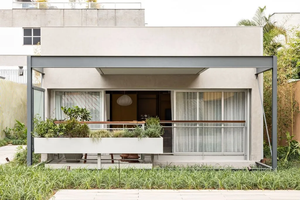 Imagem Tem fachada elegante que vai se destacar na paisagem do bairro, mas com a delicadeza de um edifício...
