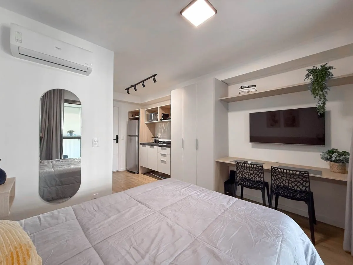 Imagem Apartamento com 1 Quarto para alugar, 26m² - Moema