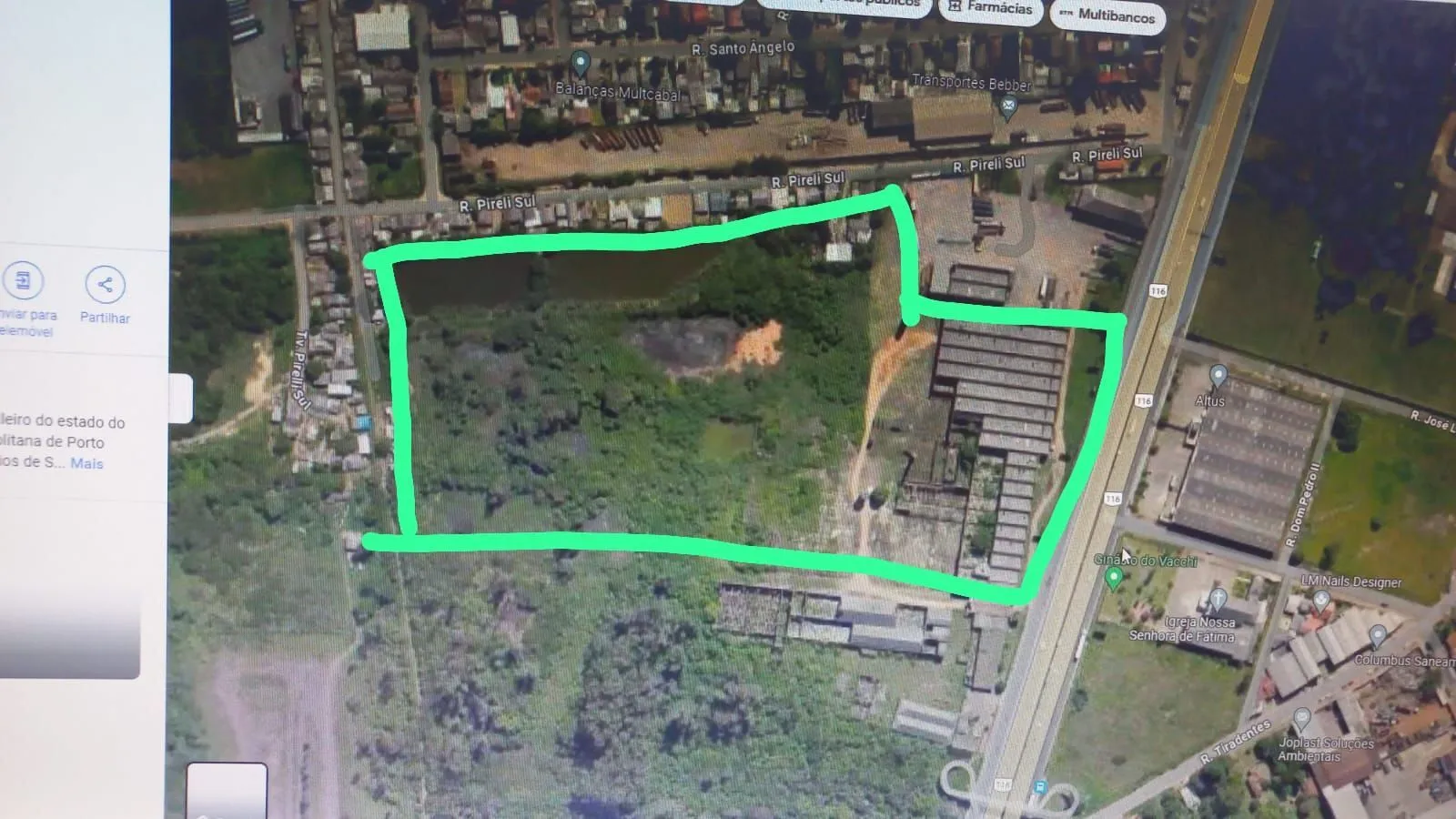 Imagem Terreno Comercial em Três Portos