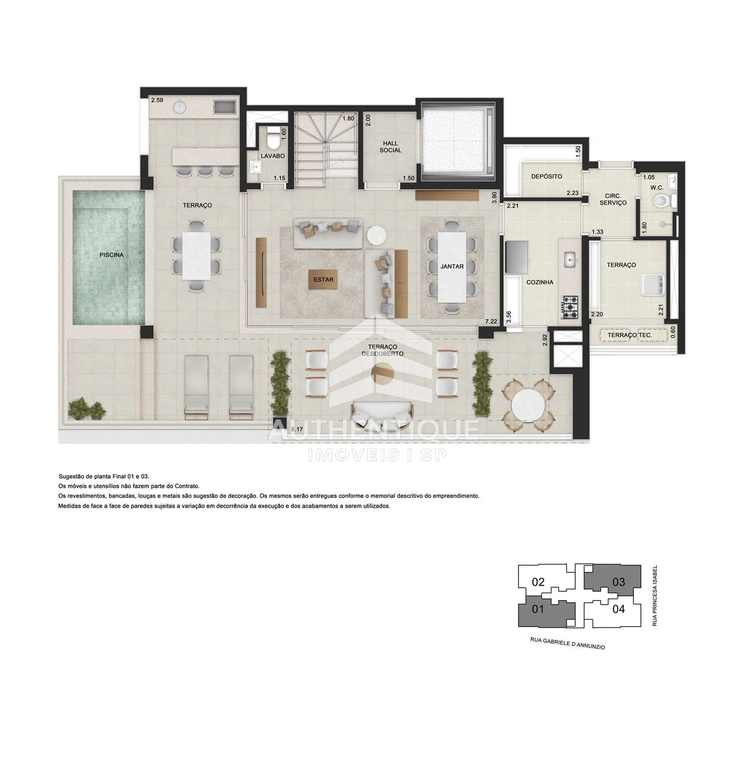 Imagem SOFI CAMPO BELO - Apartamento Cobertura Duplex no bairro Campo Belo à venda