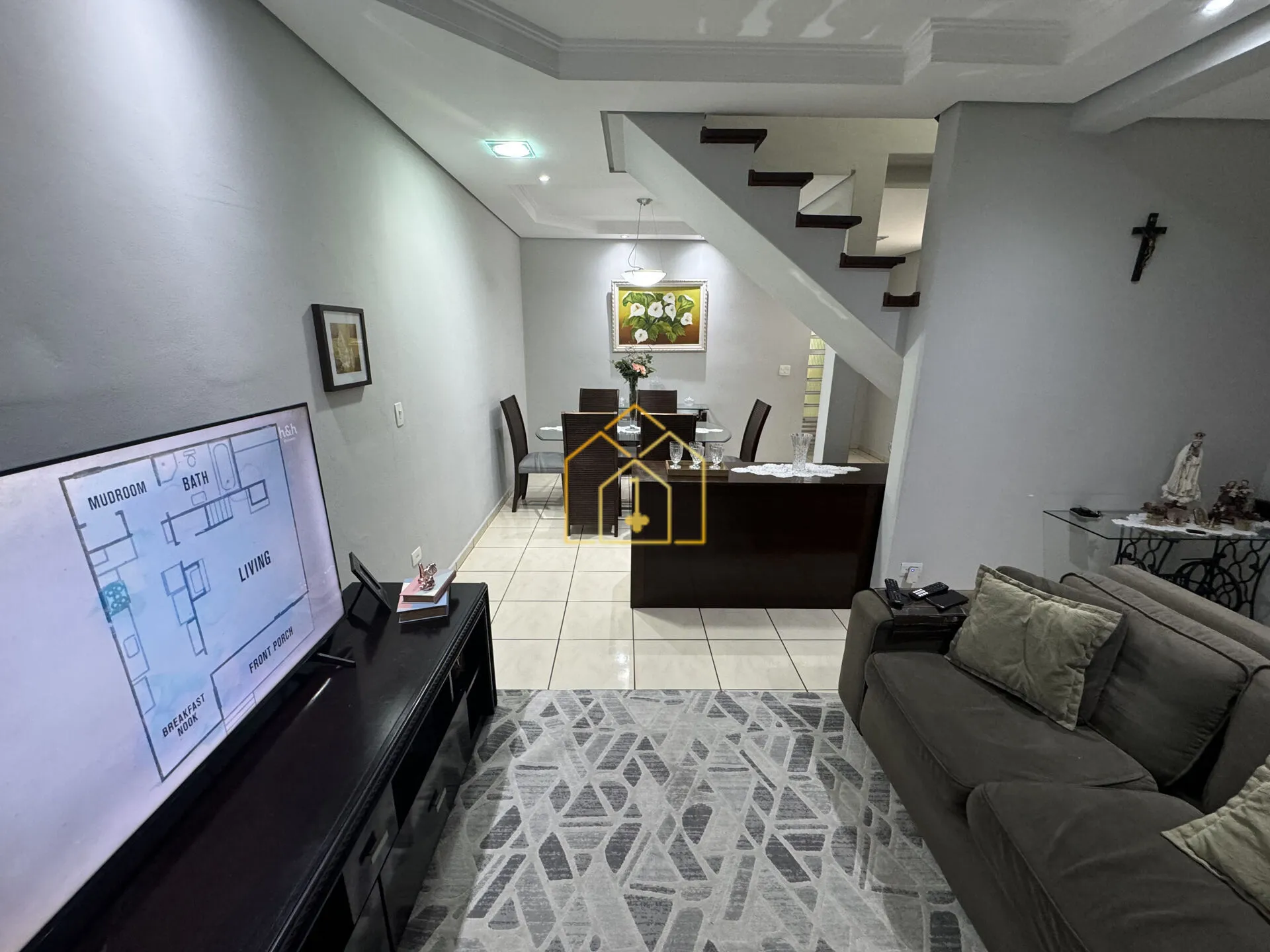 Imagem Sobrado à venda 177 m² 3 quartos 1 suíte 2 vagas | Jardim Stella - Santo André - SP