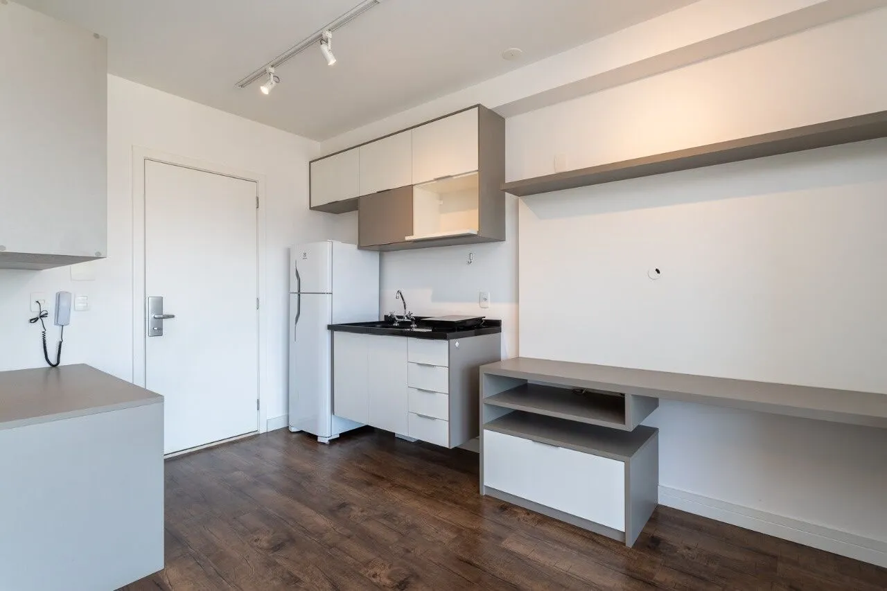 Imagem Apartamento no Brooklin - 33m², 1 quartos, 1 vaga - São Paulo/SP