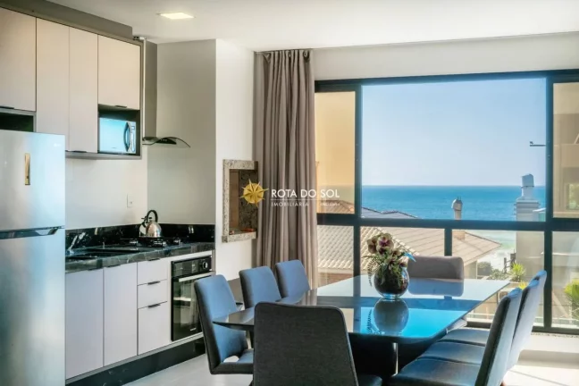 Imagem Villa Capri Apartamento 3 quartos mobiliado vista mar à venda Praia Mariscal Bombinhas SC