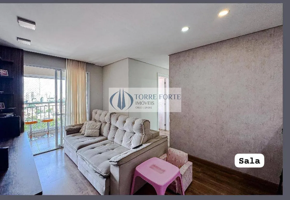 Imagem Apartamento de 71m², 3 dormitórios e 1 vaga próximo ao parque Belém
