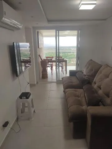 Imagem VENDA DE APARTAMENTO PANORAMIQUE 180°, EM GUARUJÁ/SP, 69m² com 2 dorm, sala de estar ampla, cozinha, varanda gourmet e vaga coberta. CONSULTE-NOS.