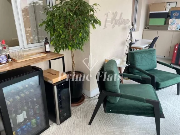 Imagem Apartamento disponível para venda Edifício Thera Faria Lima em Pinheiros, com 70m², 1 dormitórios e 1 vaga