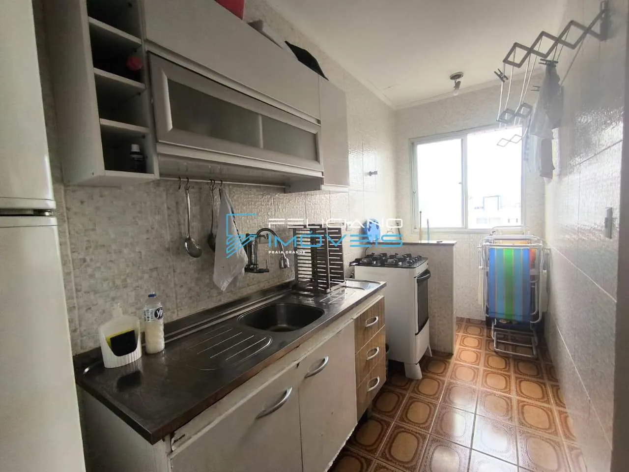Imagem Apartamento com 1 quarto, Guilhermina, Praia Grande - R$ 360 mil, Cod: 7111