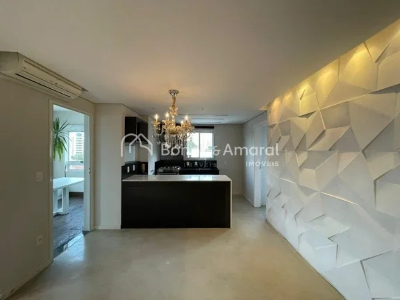 Imagem Apartamento duplex de 104mts no Cambuí, estilo loft, muito sofiticado.
Contem duas suítes, com per...