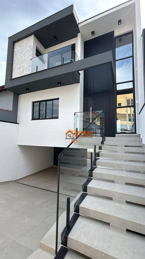 Foto do imóvel Sobrado com 3 dormitórios à venda, 203 m² por R$ 1.400.000,00 - Vila Carmela II - Guarulhos/SP