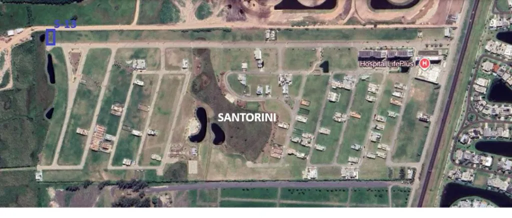 Imagem Terreno - Bairro Santorini