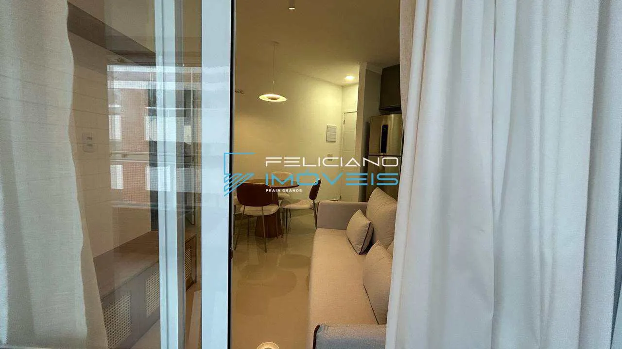 Imagem Apartamento com 2 quartos, Guilhermina, Praia Grande - R$ 772 mil, Cod: 7375