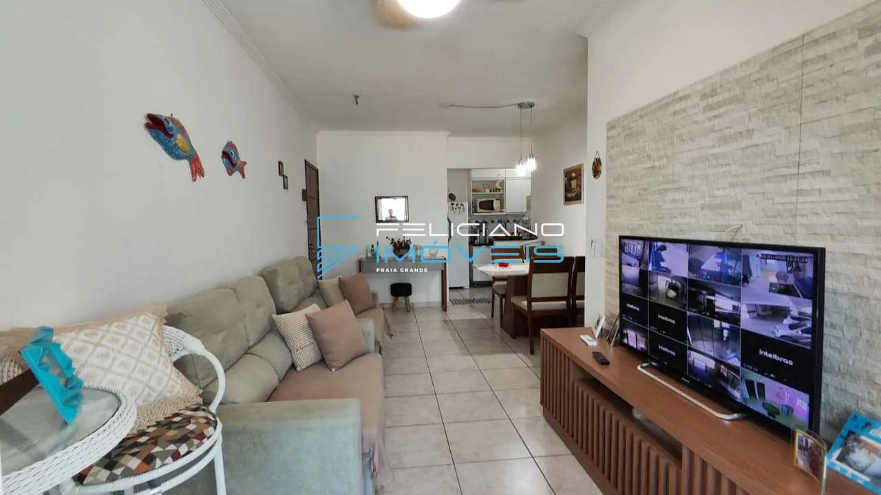 Imagem Apartamento com 2 quartos, Guilhermina, Praia Grande - R$ 550 mil, Cod: 6892