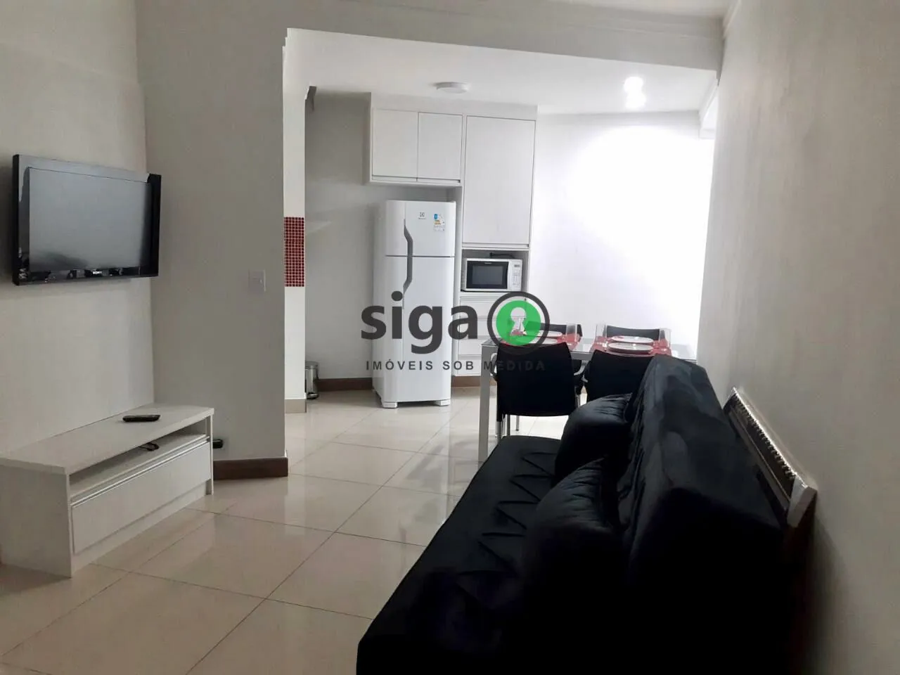 Foto do imóvel Apartamento para locação 35m² mobiliado, localizado em Moema.