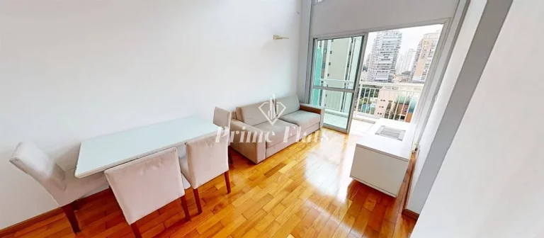 Imagem Flat disponível para locação no The Blue Loft, com 50m², 1 dormitório e 1 vaga de garagem