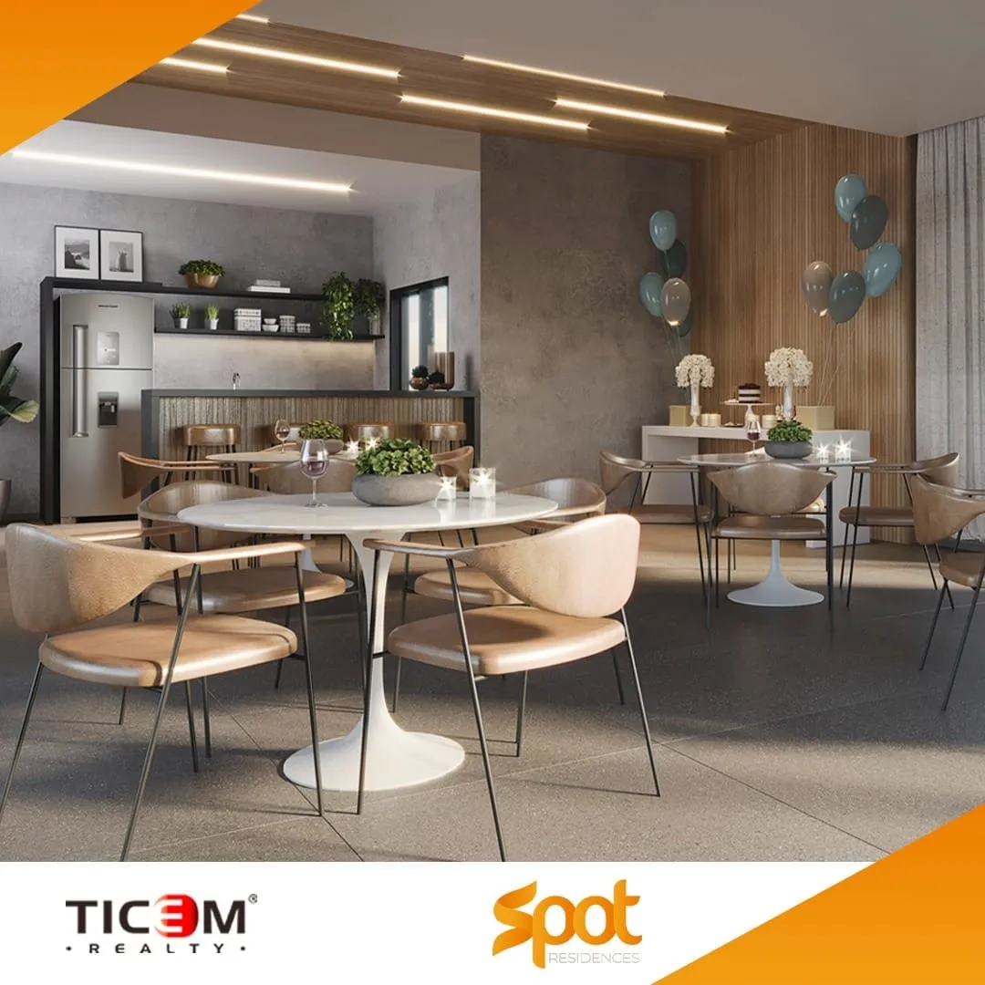 Foto do imóvel Apartamento à venda 1 Quarto, 1 Vaga, 45M², Lavadouro de Areia, Taubaté - SP | Spot Residences