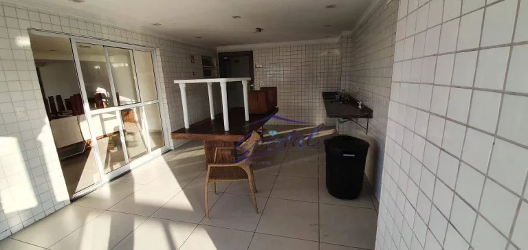 Imagem Apartamento com 1 dormitório à venda, 92 m² por R$ 480.000 - Tupi - Praia Grande/SP