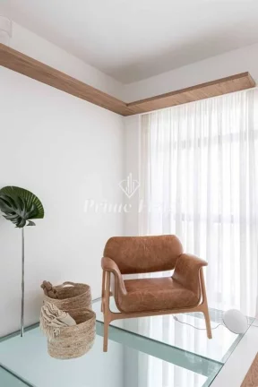 Imagem Flat disponível para venda no Condomínio Edifício Urbano Duplex na Vila Nova Conceição, com 50m², 1 dormitório e 1 vaga de garagem