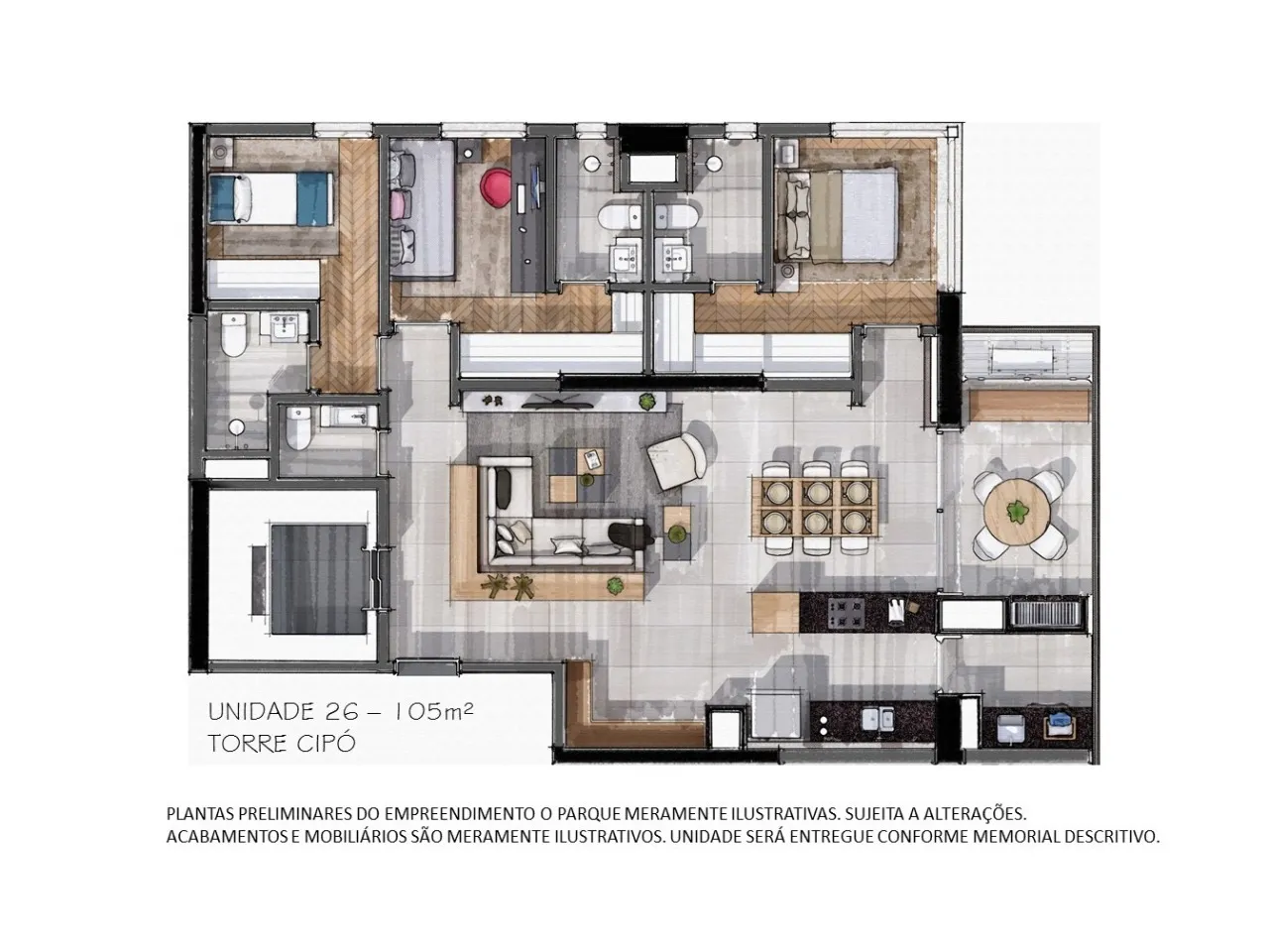Imagem Apartamento em Brooklin Paulista São Paulo SP