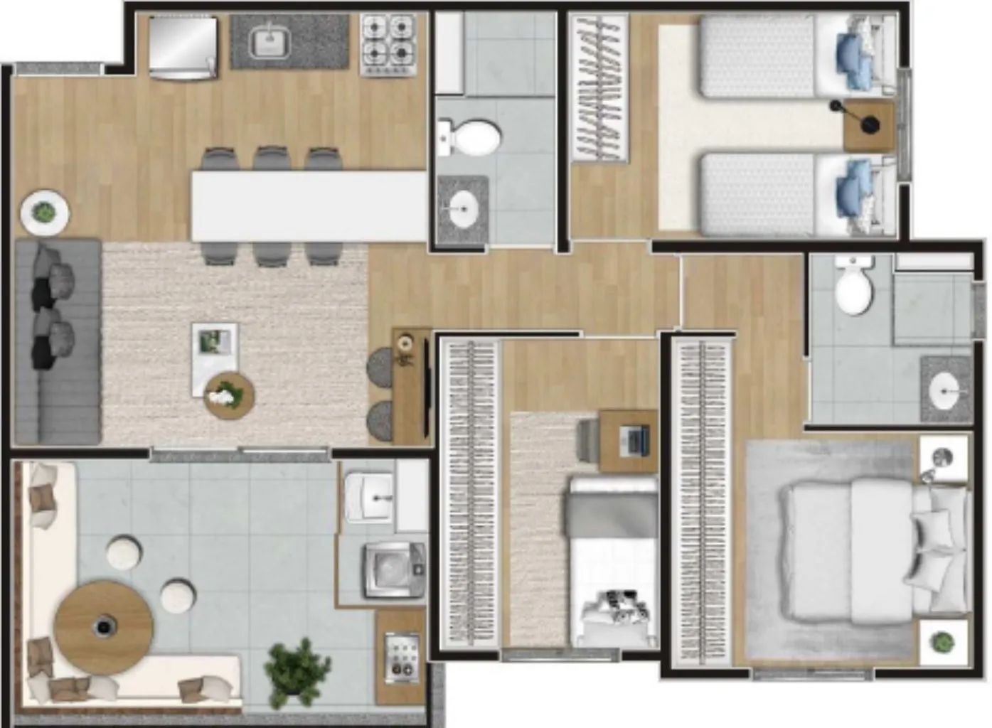 Imagem APARTAMENTO RESIDENCIAL em São Paulo - SP, Campo Belo