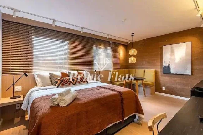 Imagem Flat disponível para locação no Park Inn by Radisson Berrini, com 28m², 1 dormitório e 1 vaga de garagem
