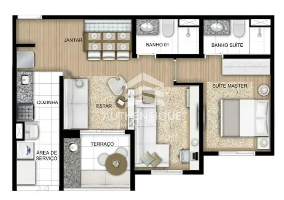 Imagem VARANDA BOTANIC SAUDE - Apartamento à venda no bairro Saúde - São Paulo/SP, Zona Sul