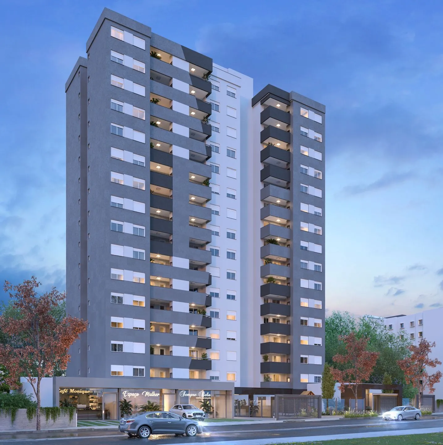 Imagem Apartamento à venda em Caxias do Sul, Nossa Senhora da Saúde, com 3 quartos, 73.28m2