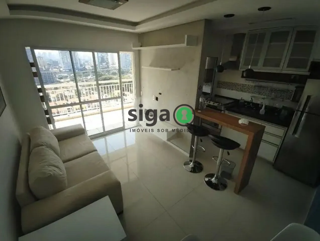 Imagem Apartamento a venda com 1 quarto no Brooklin - SP