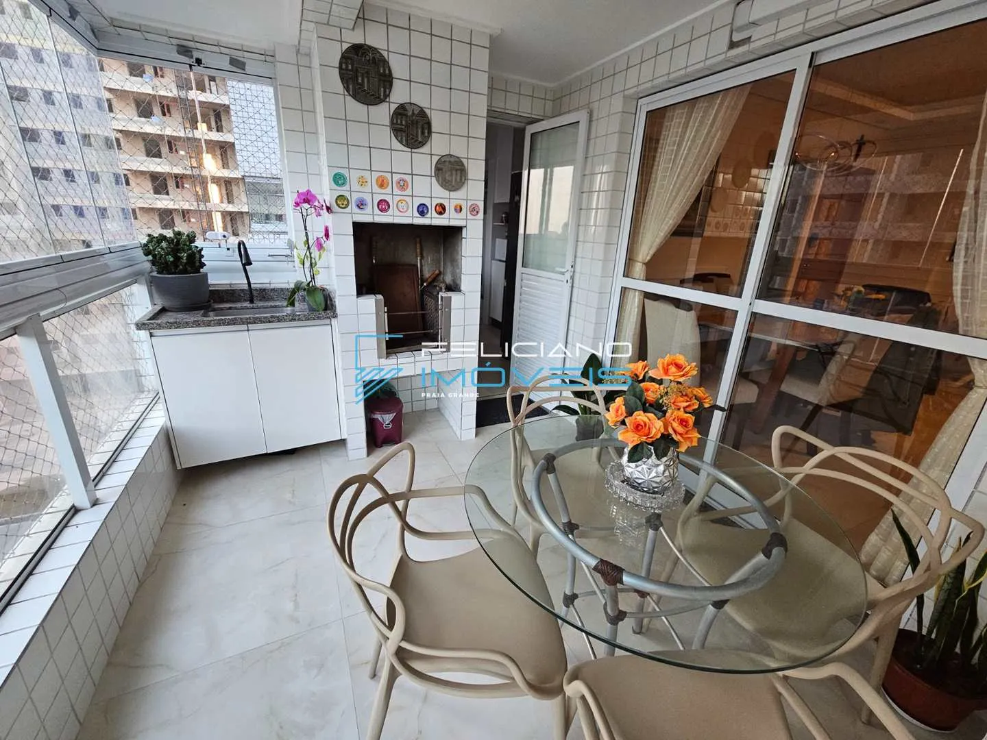 Foto do imóvel Apartamento com 3 quartos, Canto do Forte, Praia Grande - R$ 960 mil, Cod: 6718 em Rua Otelo Rodrigues Franco