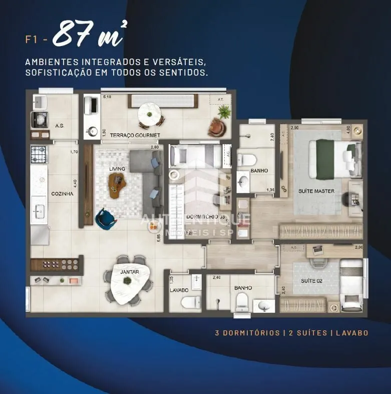 Imagem BLUE HOME RESORT JOCKEY BUTANTÃ - Apartamento à venda no bairro Butantã - São Paulo/SP, Zona Oeste