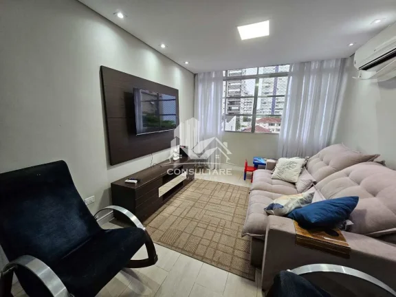 Imagem Apartamento com 2 dorms, Aparecida, Santos - R$ 635 mil, Cod: 25235