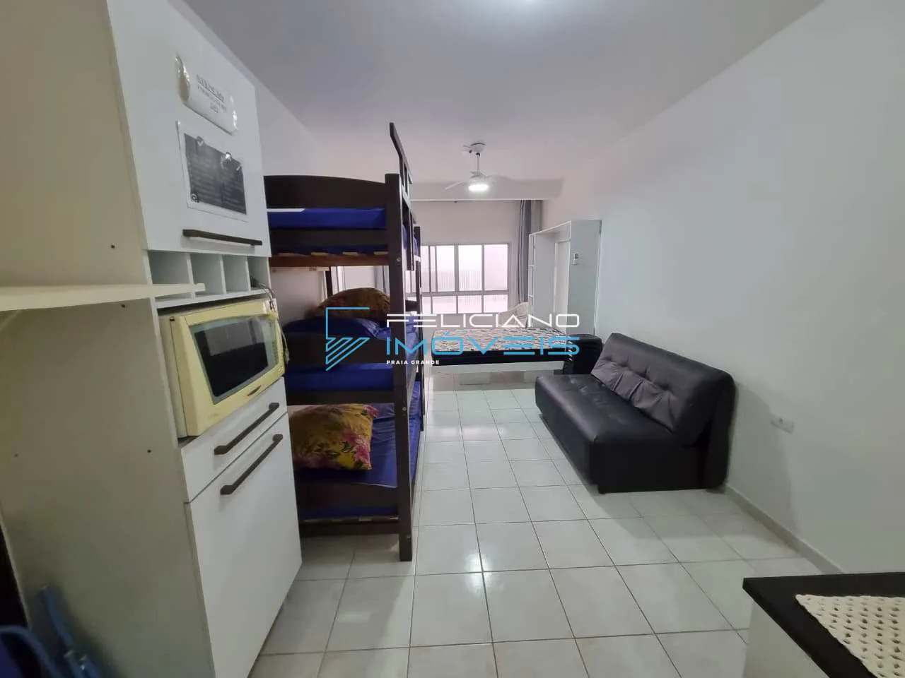 Imagem Kitnet com 1 quarto, Real, Praia Grande - R$ 195 mil, Cod: 7550