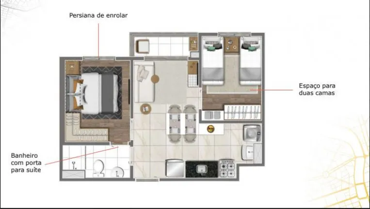 Imagem Apartamento com 2 Quartos à Venda, 39 m² em Pirituba - São Paulo