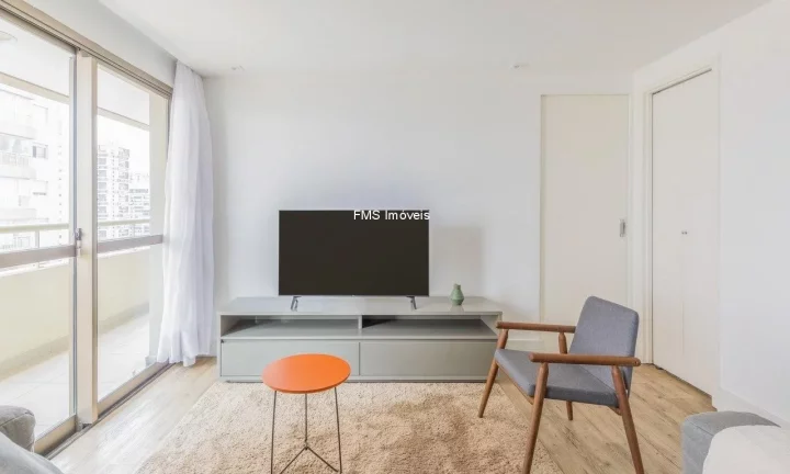 Imagem Apartamento à venda no Brooklin Paulista com 2 suítes, 2 vagas, 100m² de área.