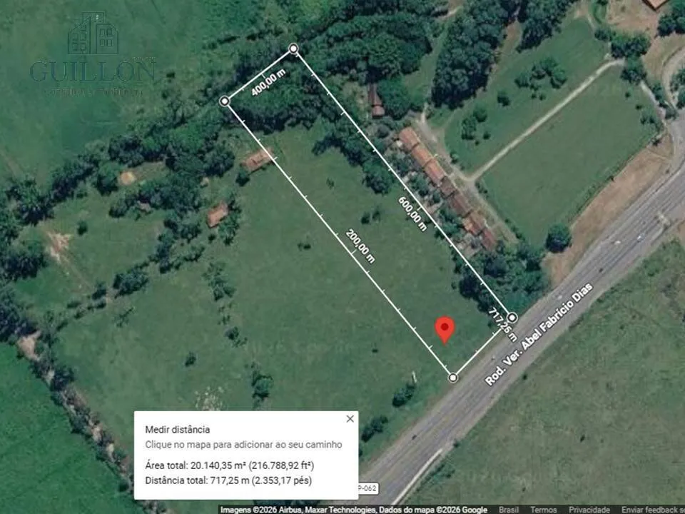 Foto do imóvel Área de 20.000 m² à venda | Frente para Rodovia | Zoneamento Misto