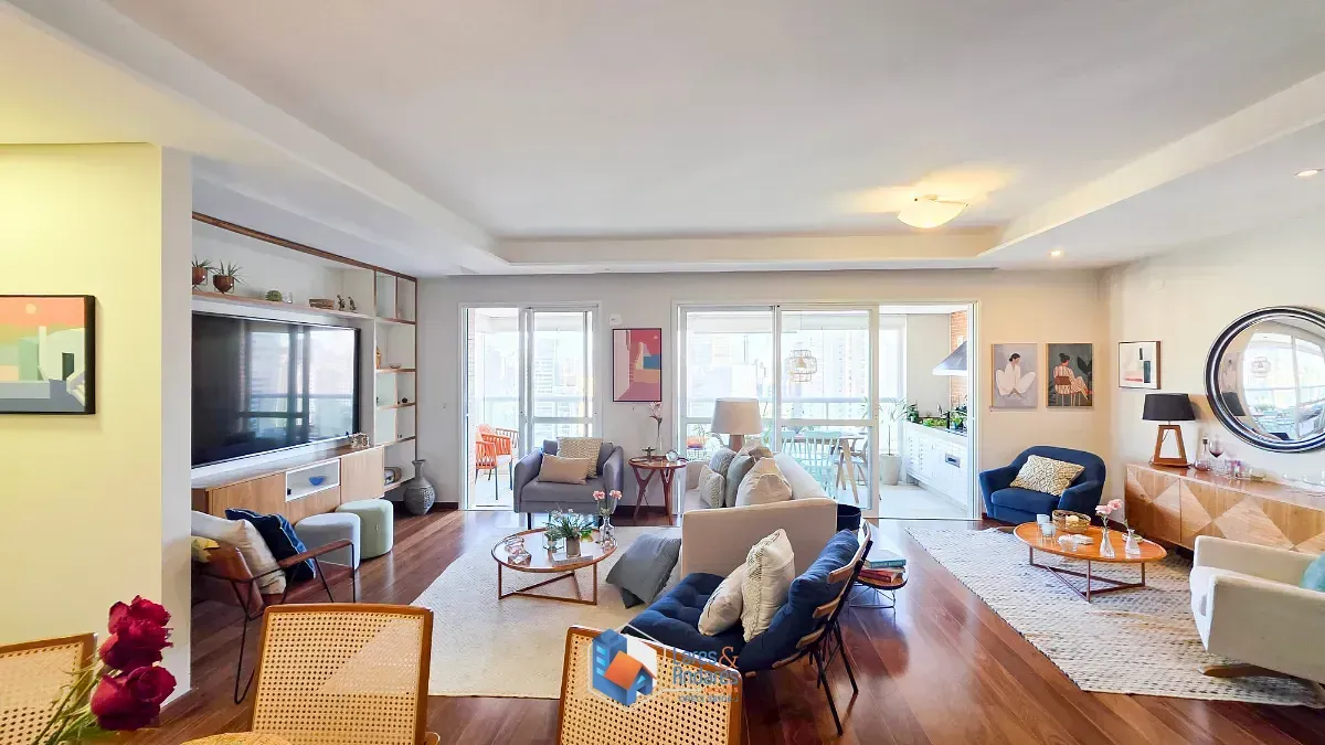 Imagem Apartamento para venda em Brooklin com 3 quartos, sendo 3 suítes, 130m²
