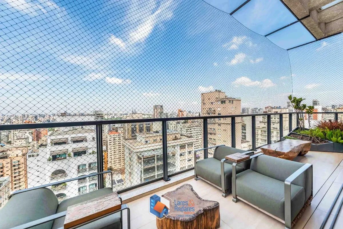 Imagem Cobertura para venda em Jardim Paulista com 5 quartos, sendo 4 suítes, 408m²