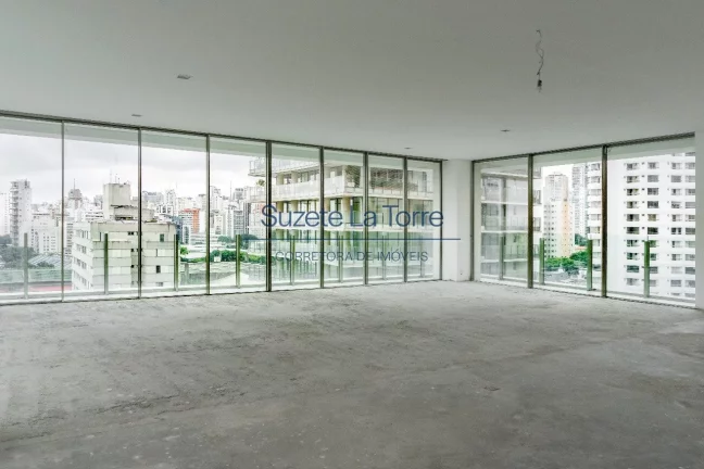 Imagem Arquitetura moderna, projetado por Pablo Slemenson e decoração de Patricia Anastassiadis, o edifí...