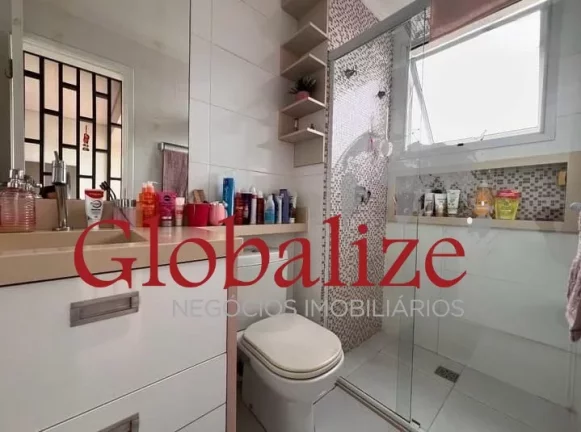 Imagem Apartamento à venda 1 dormitório e 1 vaga no bairro da Vila Mathias em Santos por R$ 399.000,00