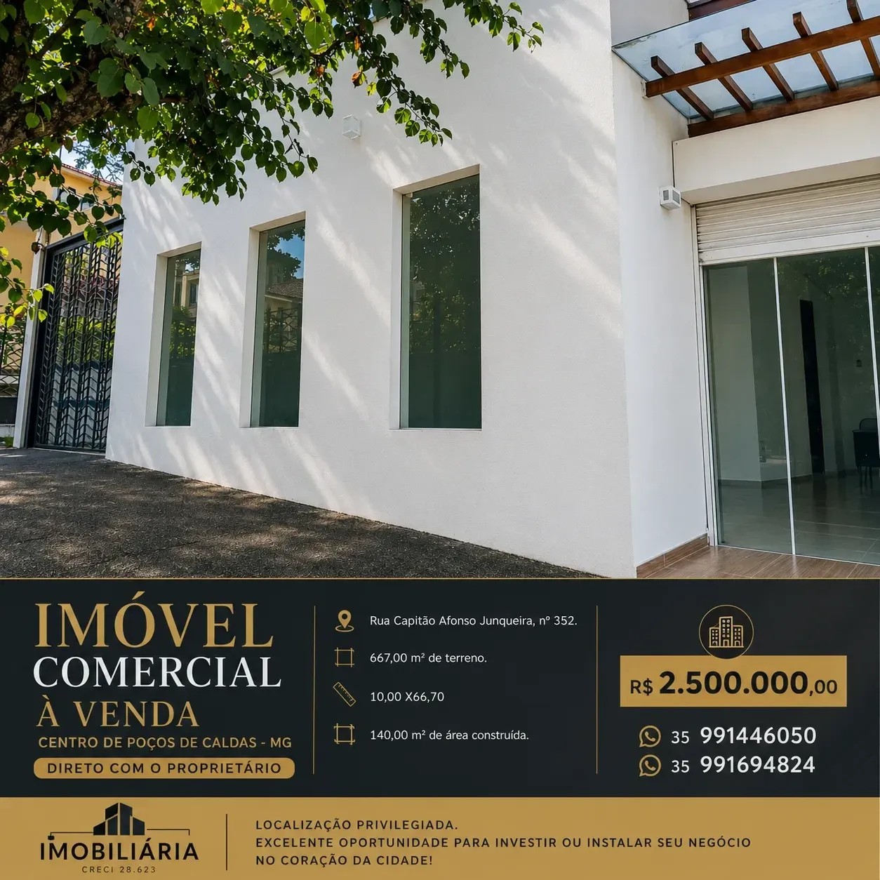 Foto do imóvel Casa com 2 Quartos à Venda, 140 m² em Centro - Poços de Caldas