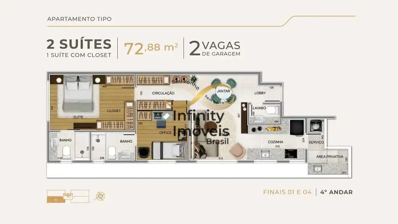 Imagem Breeze Funcionários - Apartamento à venda no bairro Funcionários - Belo Horizonte/MG