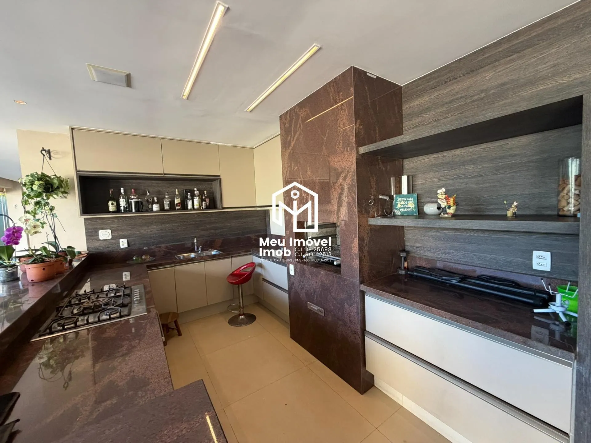 Imagem Casa 4 Qts 4 Suítes 2 Vagas 350m² Cond Jardim Botânico VI