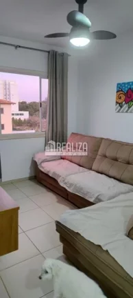 Imagem Apartamento com 3 dormitórios e móveis planejados no Condomínio Park Uirapuru, Uberaba