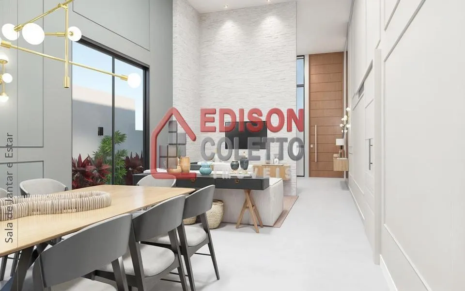 Imagem Casa recem construída com 3 suites no Condomínio Residencial Dahma 2 Piracicaba!!